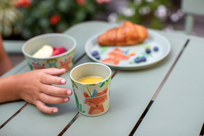 Zestaw naczyń dziecięcych Connect Organic 3 el.