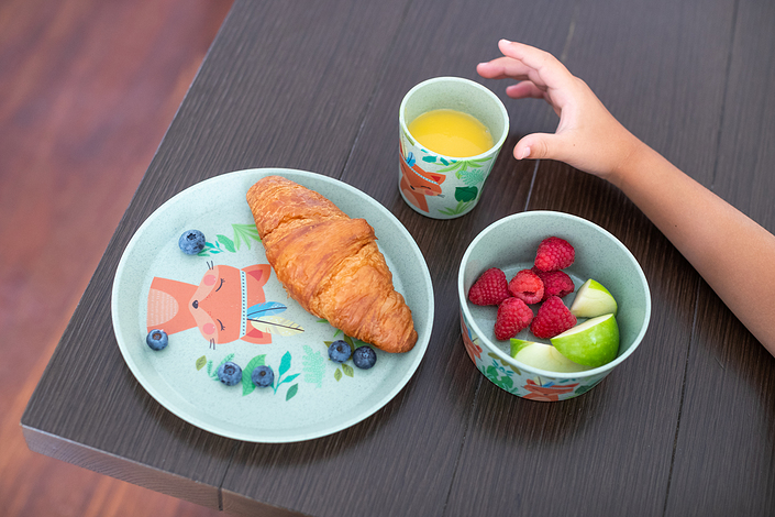 Zestaw naczyń dziecięcych Connect Organic 3 el.