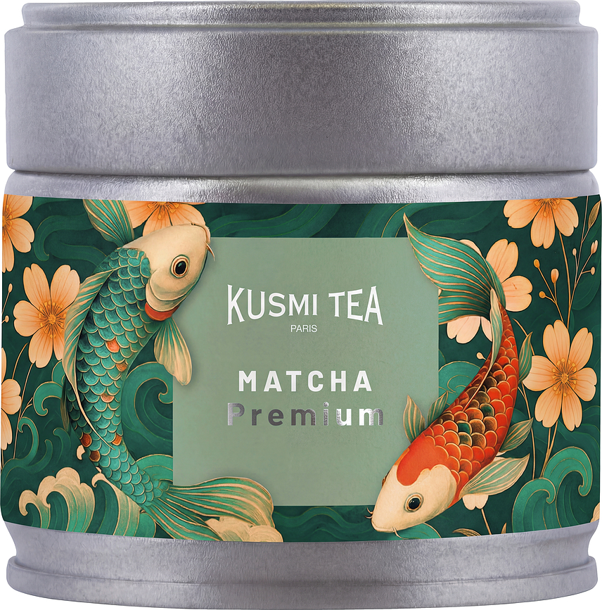 Čaj Organic Premium Matcha 30 g v kovinski pločevinki
