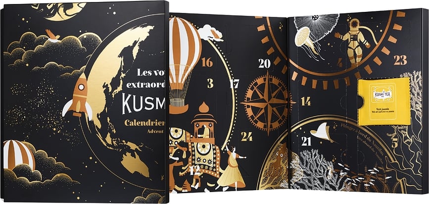 Calendario de Adviento orgánico Kusmi Tea, 2025
