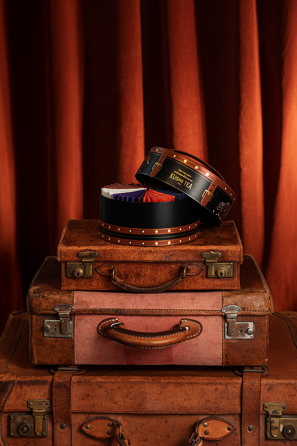 Coffret de thés Kusmi Les voyages extraordinaires, 48 pièces