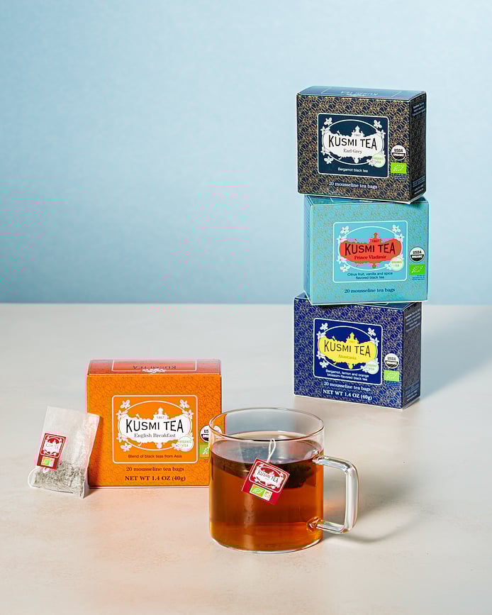 Črni Čaj Earl Grey, v pločevinki, 100 g