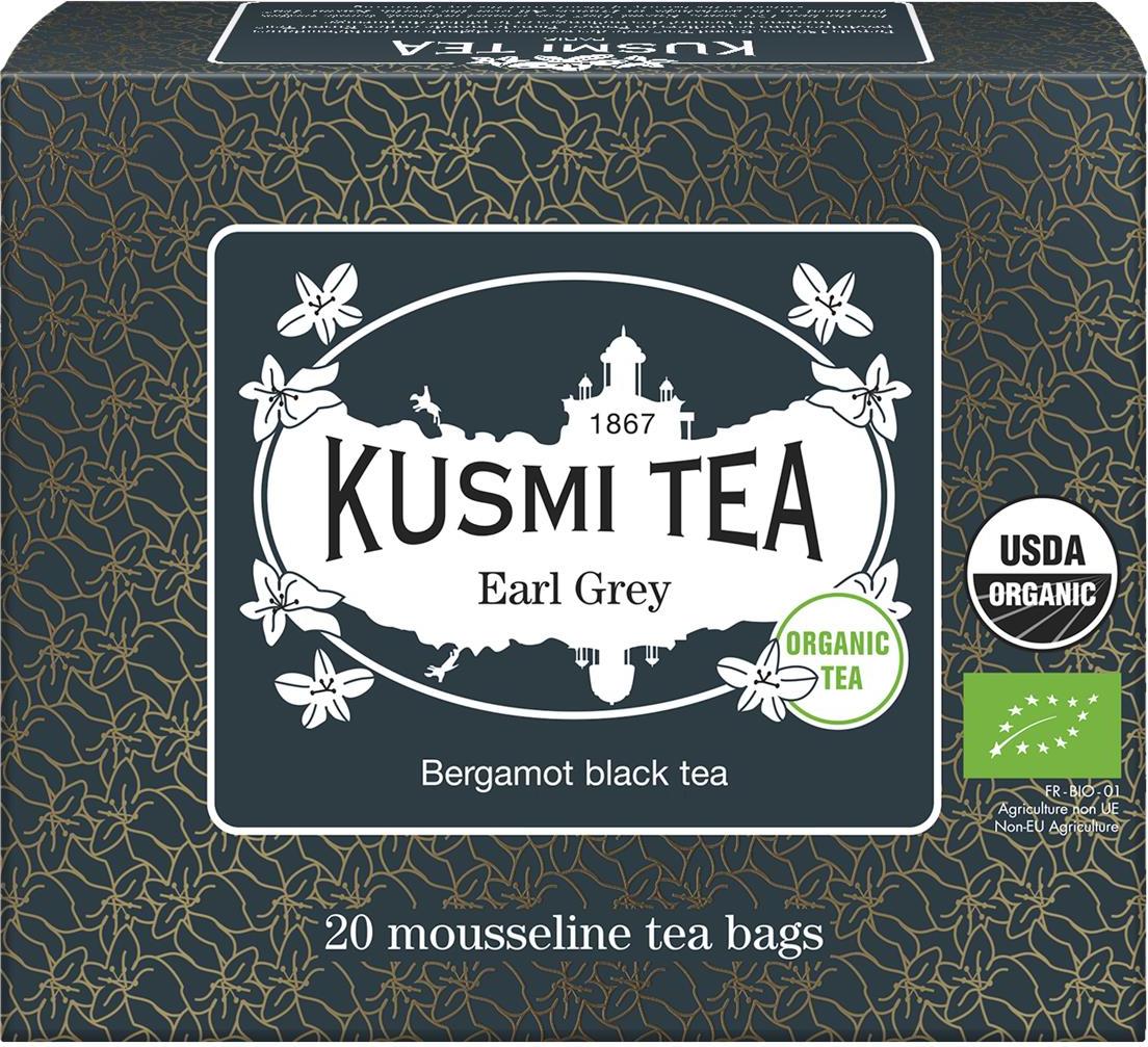 Earl Grey Schwarzer Tee in Musselin-Beuteln 20 St.