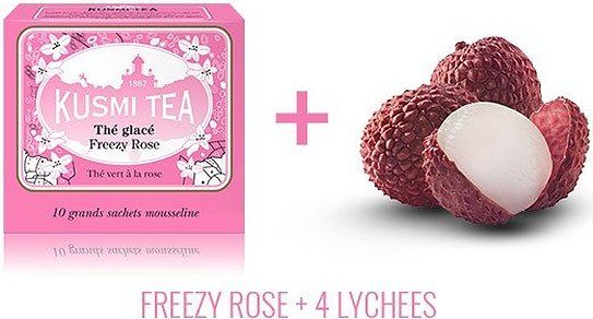 Freezy Rose Tea - Kusmi ​FRRO10