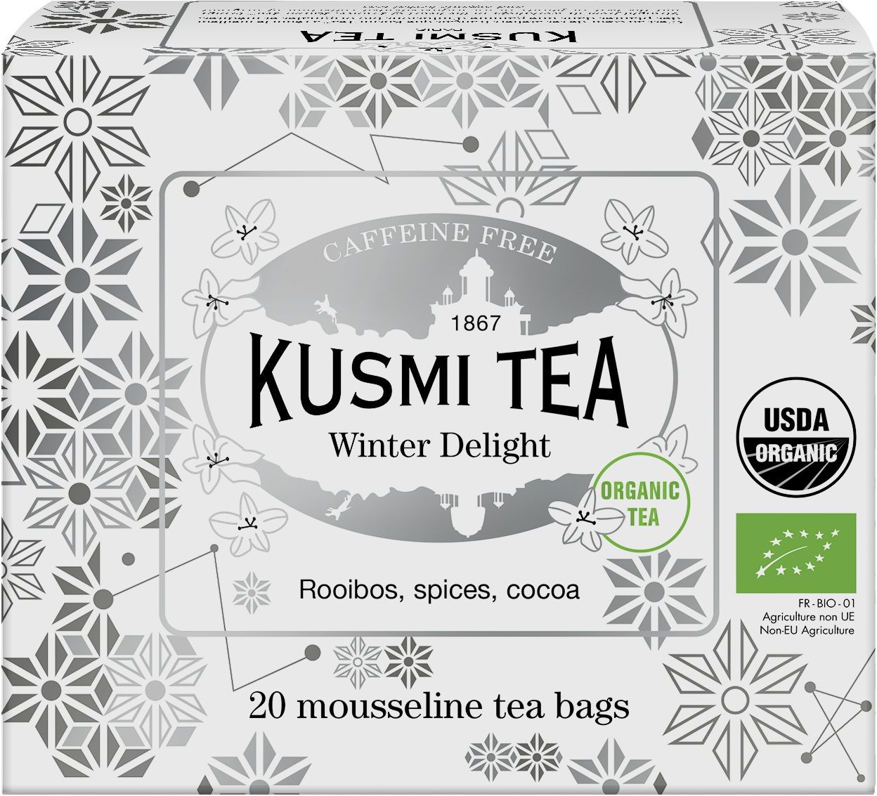 Herbata owocowa bio Winter Delight w torebkach muślinowych 20 szt.