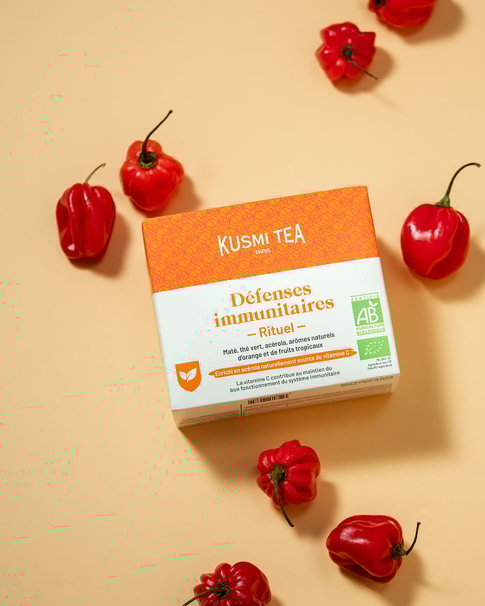 Immune Defense Zeleni čaj bio, v muslin vrečkah, 18 kosov