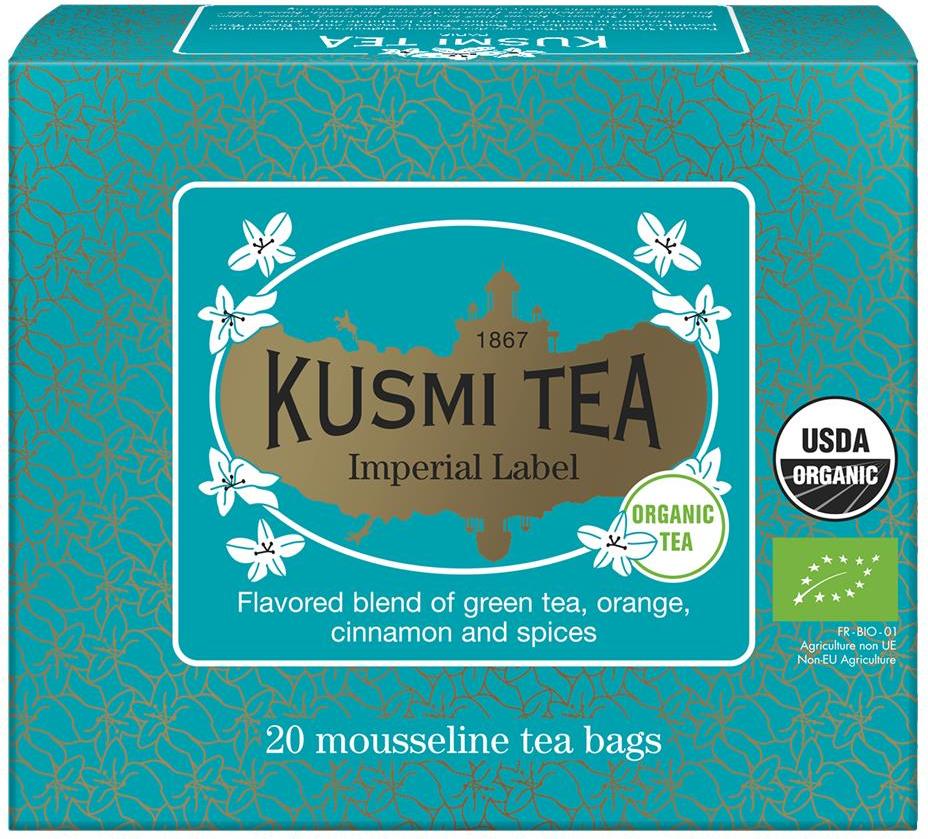 Imperial Label Grüner Tee in Musselin-Beuteln 20 St.