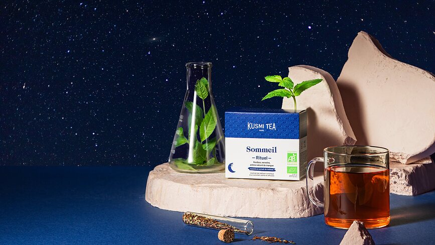 Infusión ecológica Sleep Ritual, en bolsitas de muselina, 18 unidades