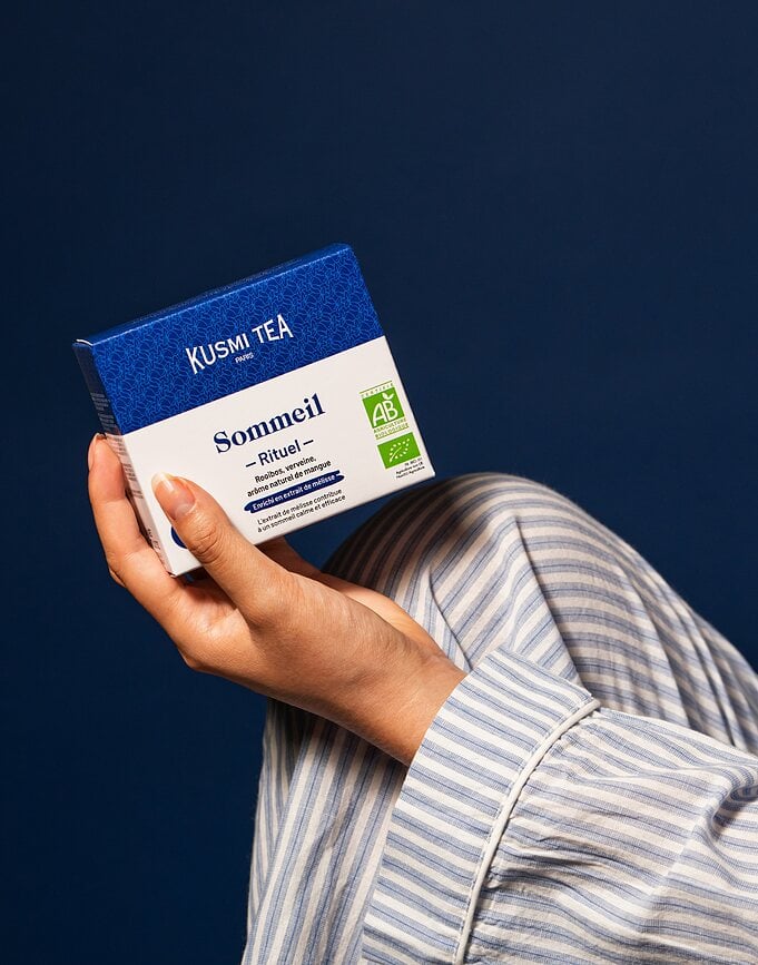 Infusión ecológica Sleep Ritual, en bolsitas de muselina, 18 unidades