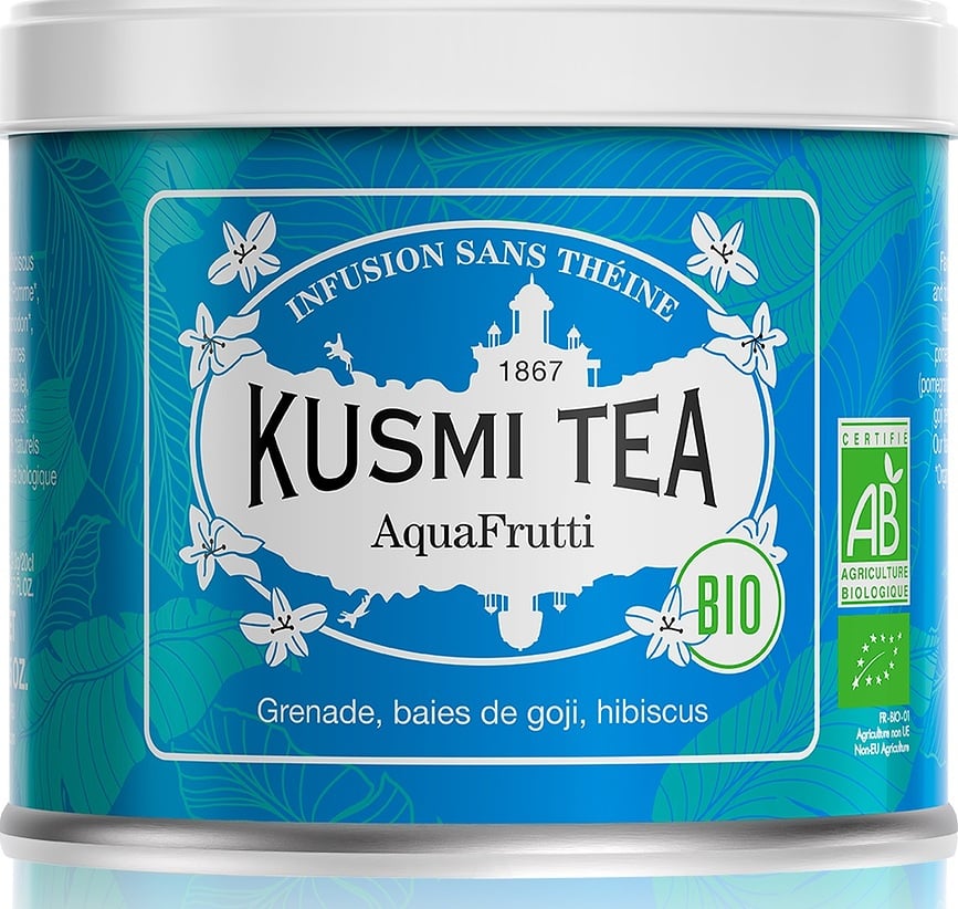 Infusión ecológica AquaFrutti, 100 g, en lata