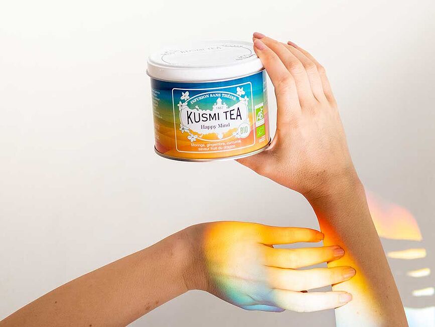 Té de hierbas ecológico Happy Mind, 20 bolsitas