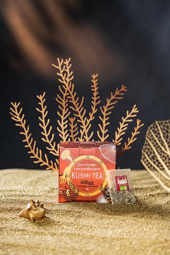 Infusión de hierbas ecológica Organic Glögg, de naranja, en bolsitas de muselina, sin cafeína, 20 unidades