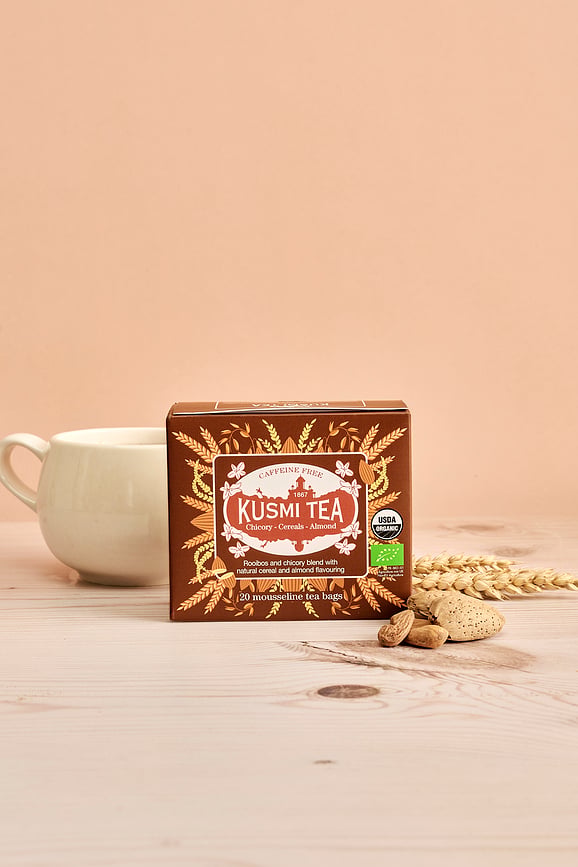 Infusion Organic Chicory Cereals Almond i musselinposer, 20 stk.