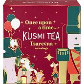 Juoda bio arbata Tsarevna ribotas leidimas muslino maišeliuose raudonos spalvos 20 vnt.