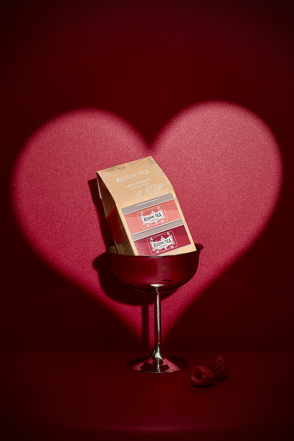 Kusmi AquaRosa & AquaSummer Miniatures Coffret d'Infusions fruitées et aux herbes, biologiques, Lot de 2