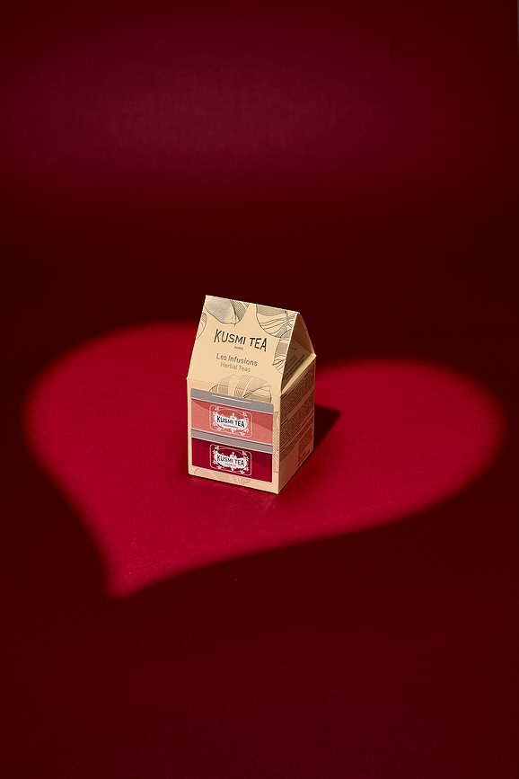 Kusmi AquaRosa & AquaSummer Miniatures Σετ Τσαγιών, φρουτώδη-βοτανικά, βιολογικά, 2 τμχ