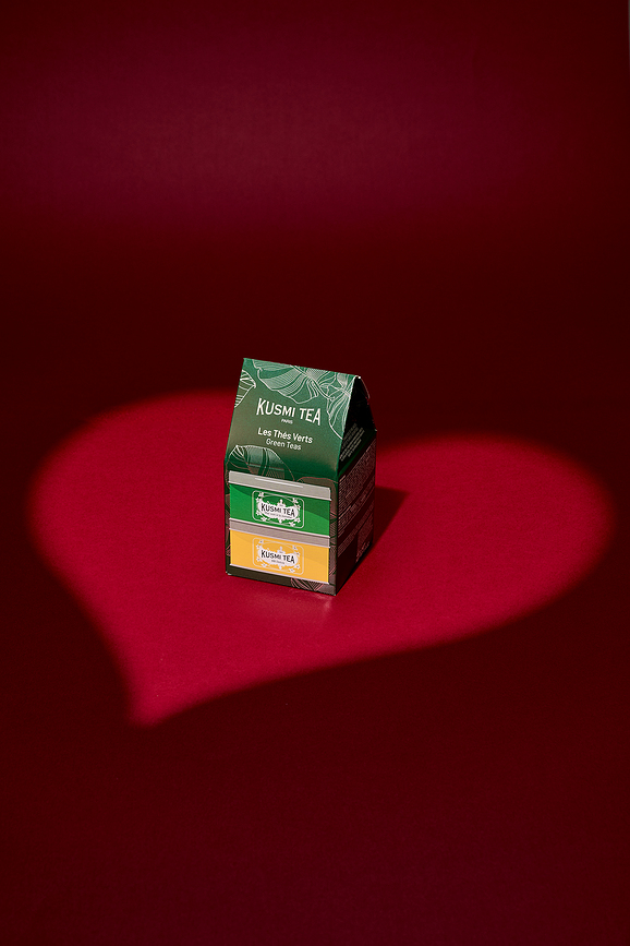 Kusmi BB Detox & Spearmint Miniatures Coffret de Thés Verts, biologique, Lot de 2