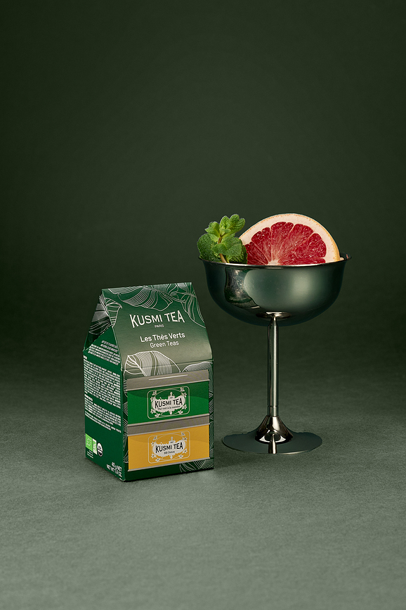 Kusmi BB Detox & Spearmint Miniatures Set zelenih čajev, bio, 2 kosa