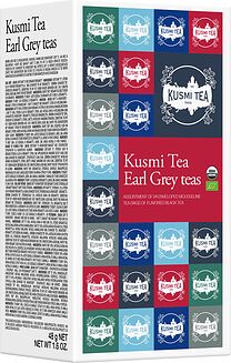 Kusmi Earl Grey Bio Teede komplekt 24 kotti