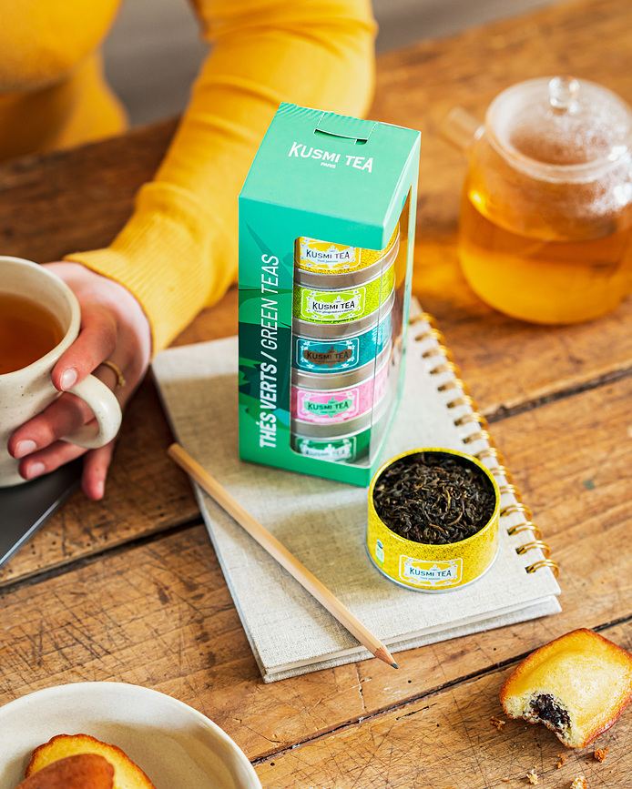 Kusmi Green Σετ Τσάι βιολογικό, 5 τμχ