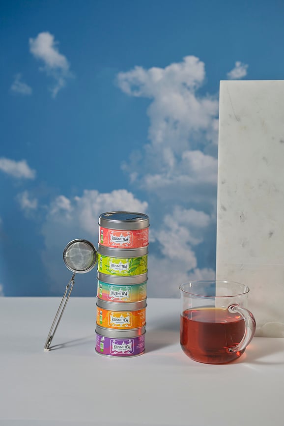 Kusmi Herbal Coffret d'Infusions biologiques, Lot de 5