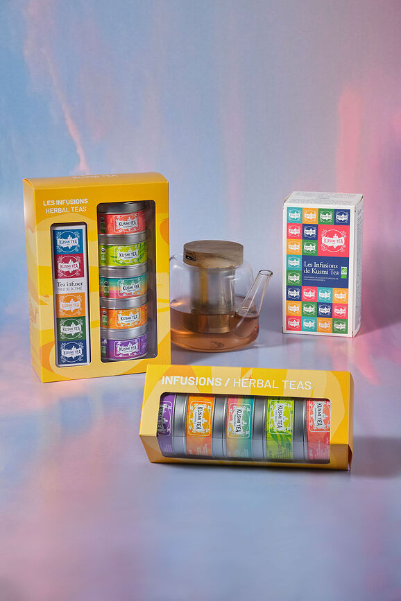 Kusmi Herbal Set čajev bio, 5 kosov