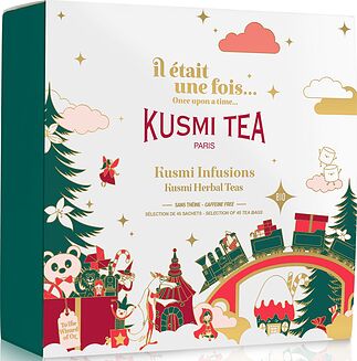 Kusmi Herbal Teede komplekt valge-roheline piiratud väljaanne kotikestes 45 tk.