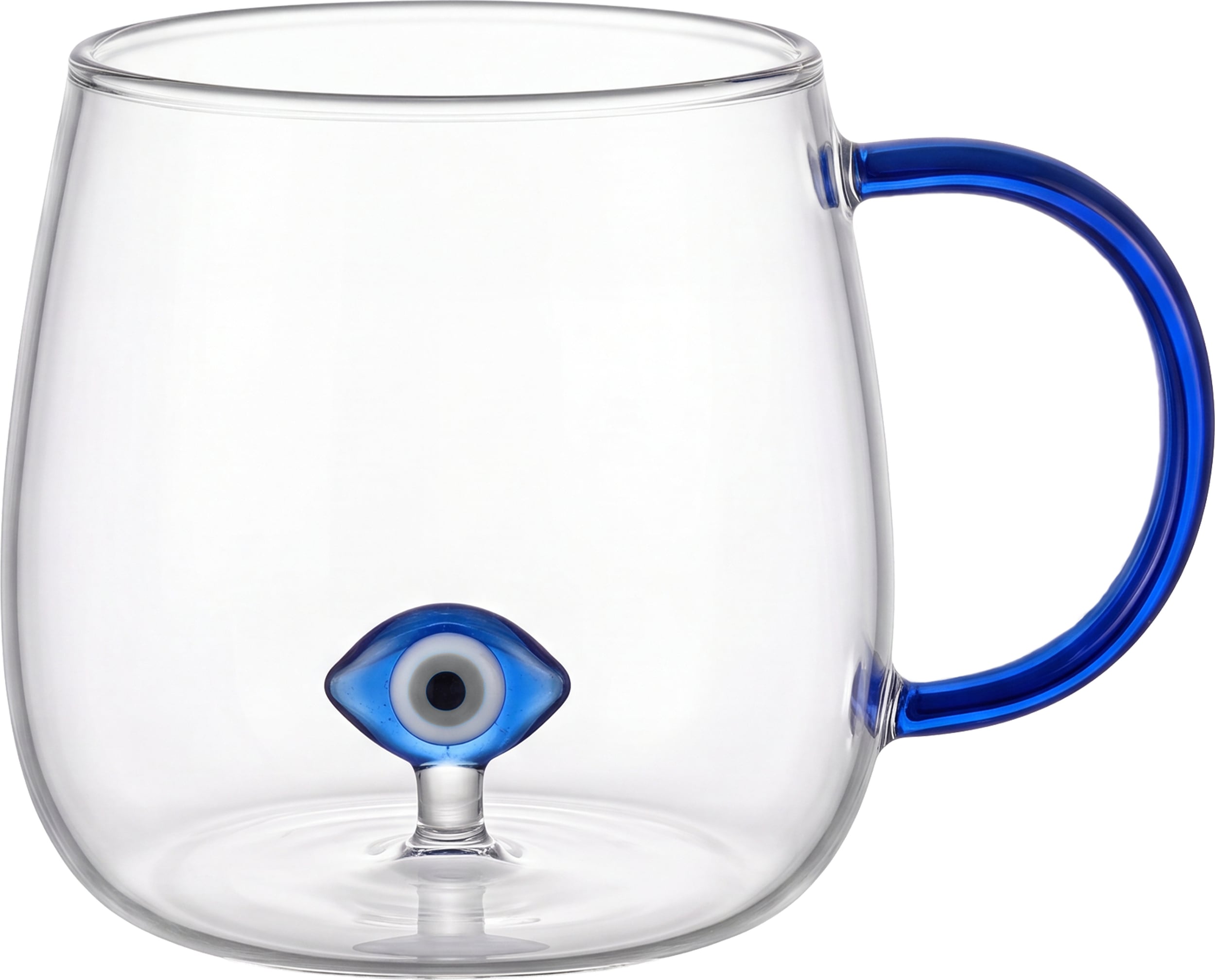 Kusmi Le Cabinet de Voyance Becher mit Auge 400 ml, Glas