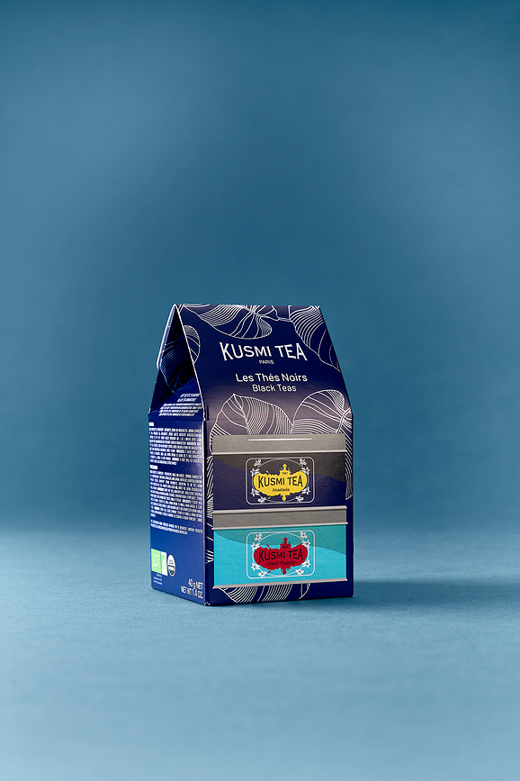 Kusmi Miniatures Set čajeva Anastasia & Prince Vladimir crni bio 2 kom.