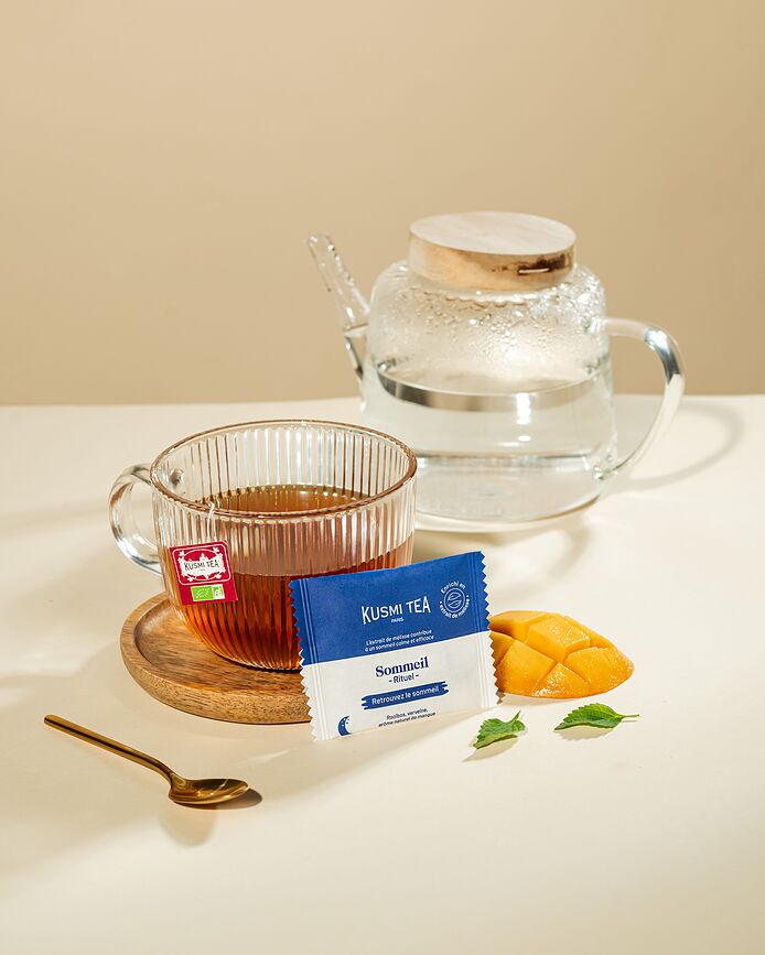 Kusmi Ritual Assortiment de Thés biologiques en sachets, Lot de 24
