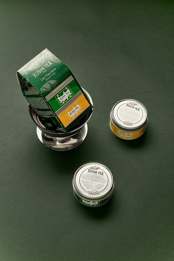 Kusmi Set zelenih čajeva BB Detox & Spearmint Miniatures bio 2 kom.