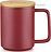 Kusmi Tasse avec infuseur, 480 ml, bordeaux