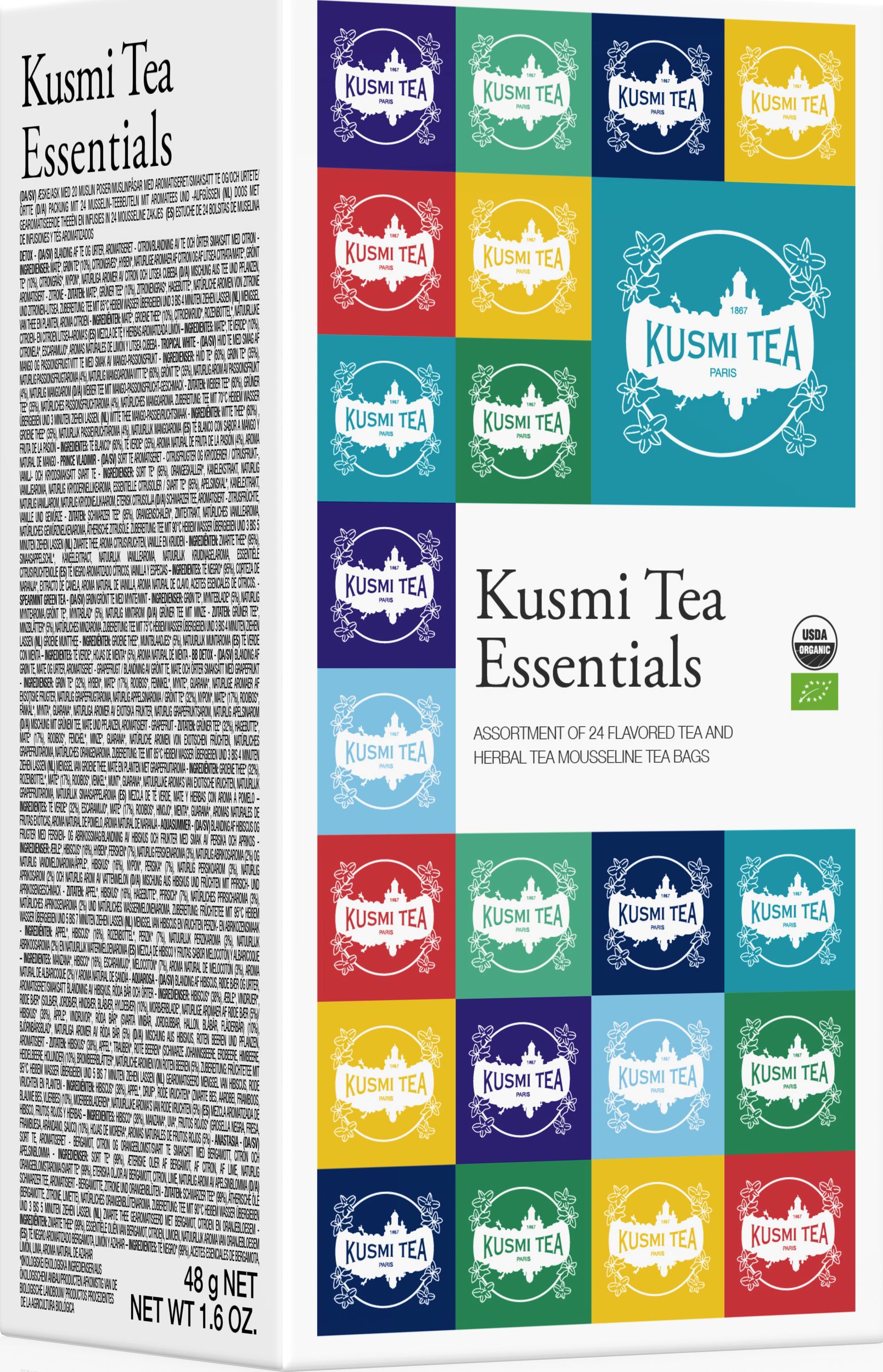 Kusmi Tea Les Essentiels 24 sachets