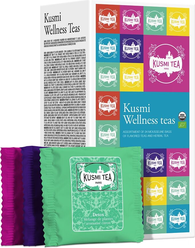 Kusmi Wellness Teede komplekt kotikestes 24 tk.