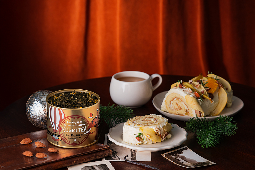 Le Dessert Thé Vert biologique, 90 g, édition spéciale, en boîte dorée