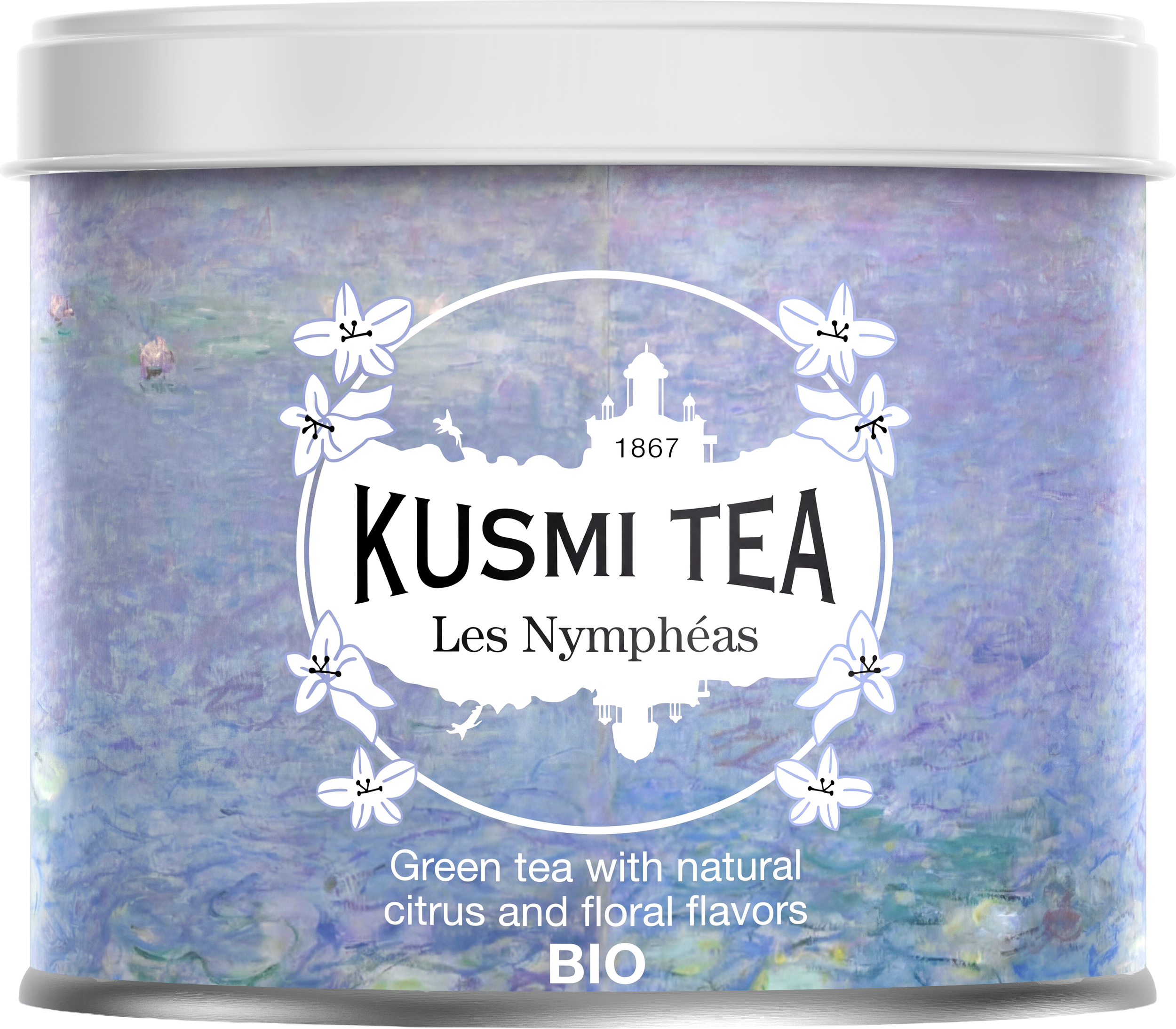 Les Nymphéas Bio-Grüntee Dose 100 g