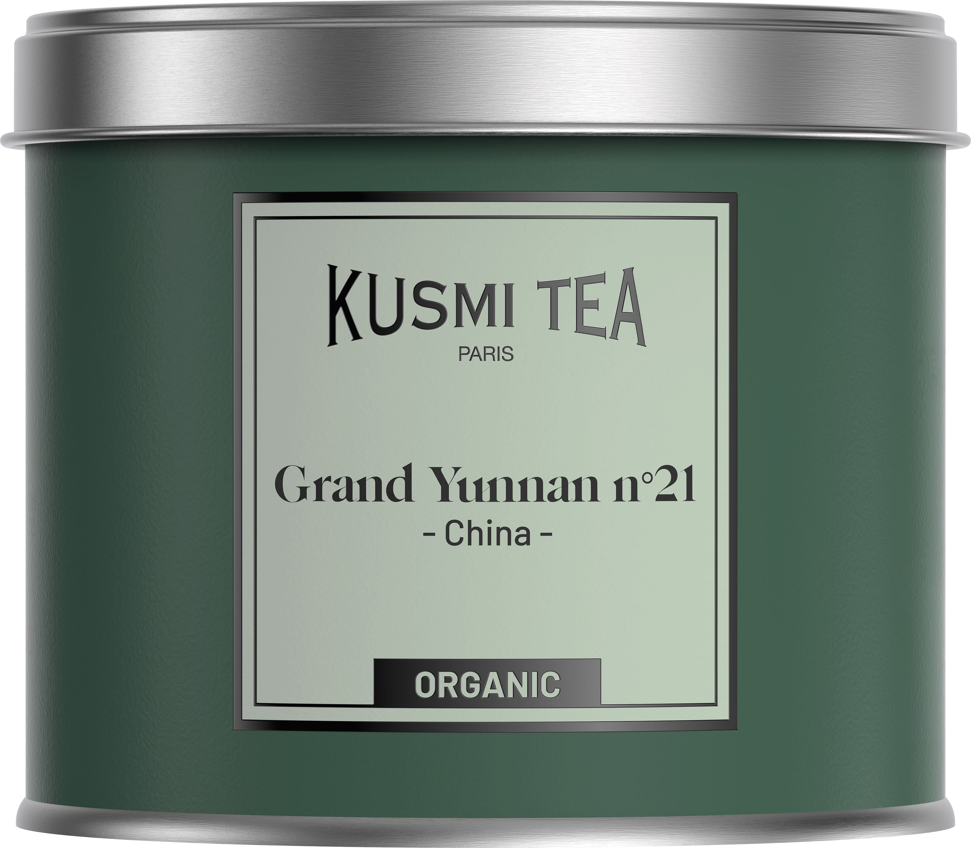 Melnā tēja ekoloģiska Grand Yunnan N°21 skārdene 100 g