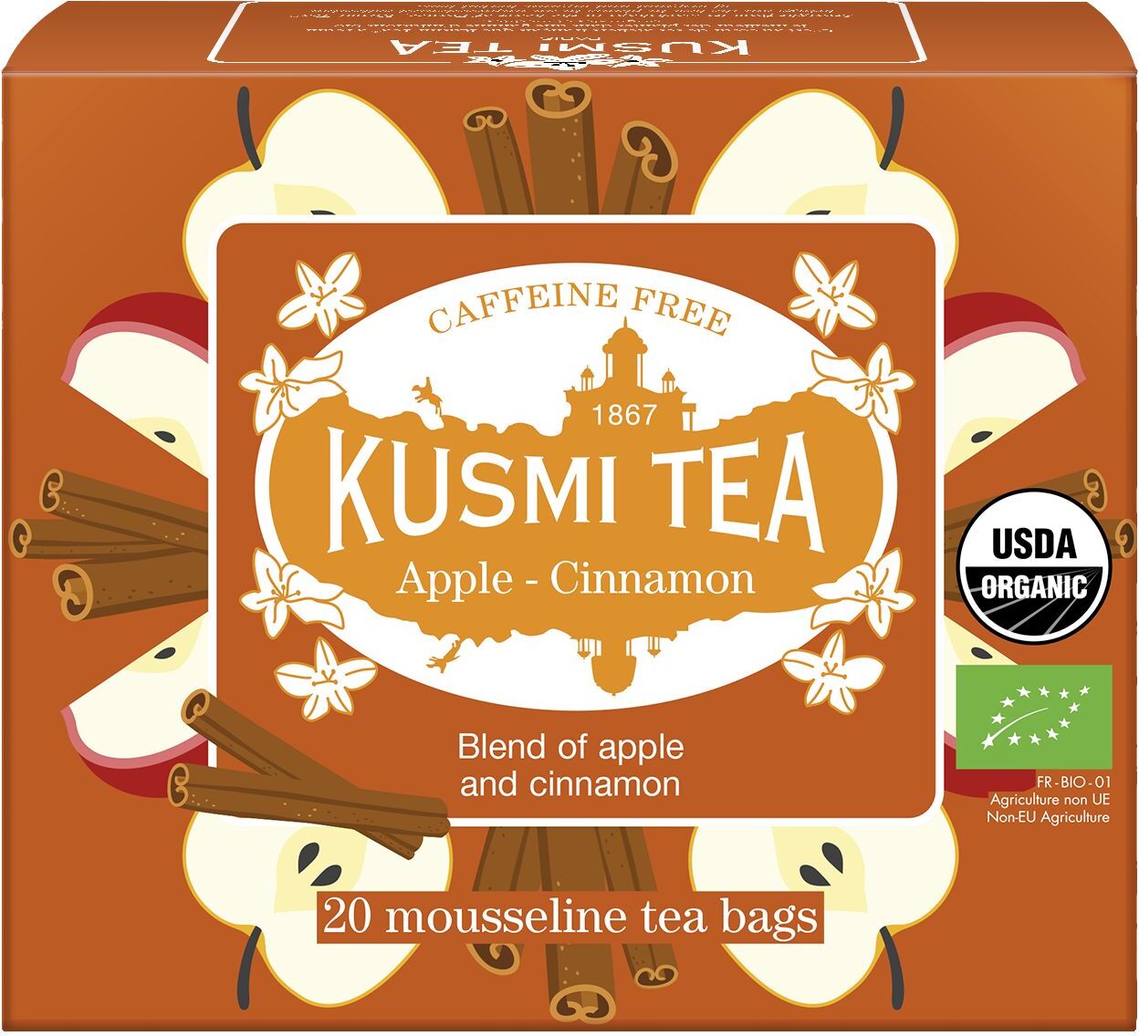 Organic Apple-Cinnamon Tee Bio in Musselin-Beuteln 20 St.