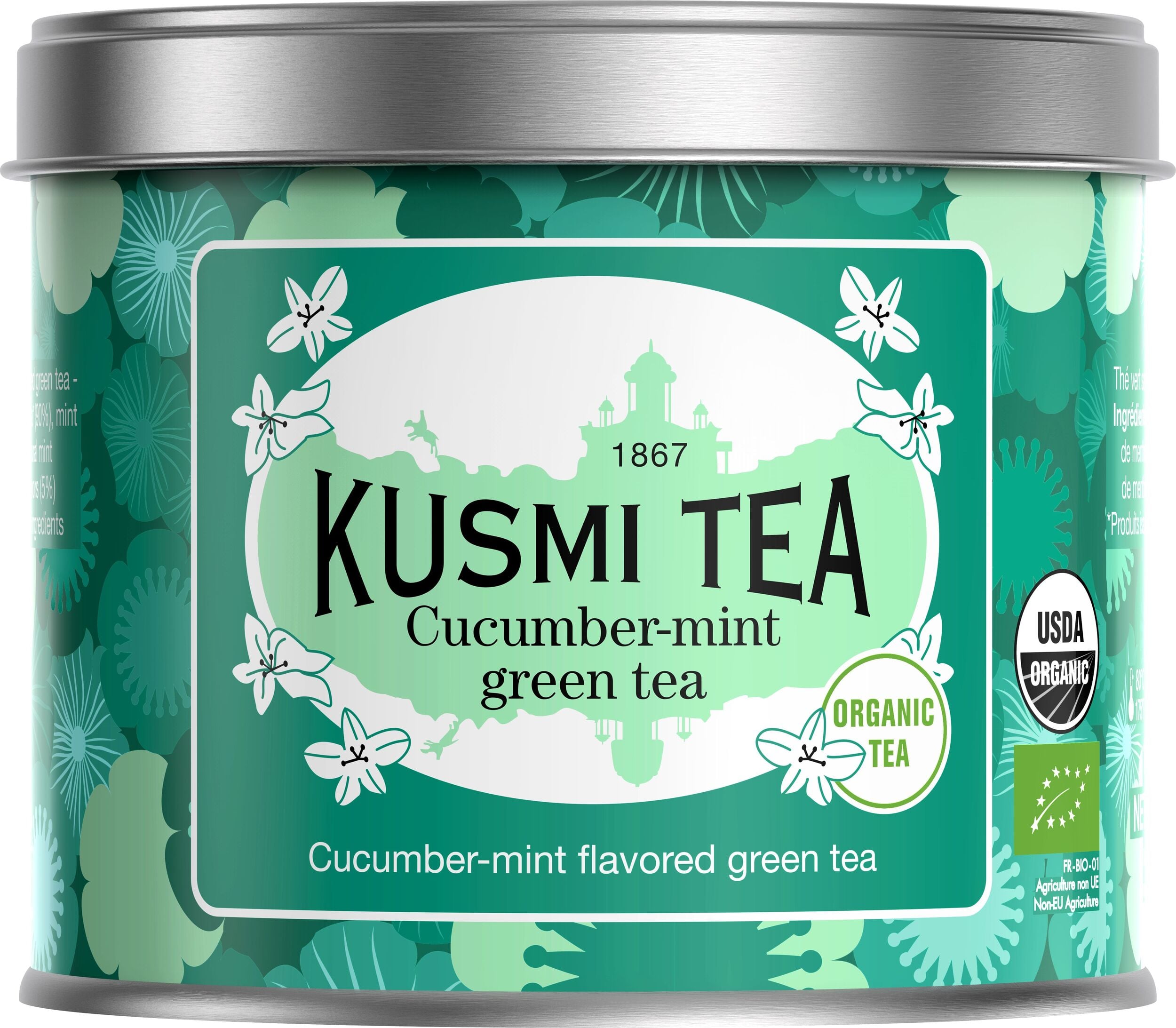 Organic Cucumber-Mint Bio-Grüntee 100 g Dose