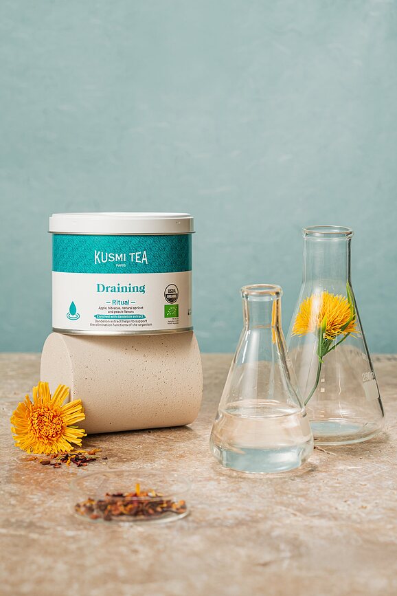 Organic Draining Ritual Thé bio, 100 g, en boîte