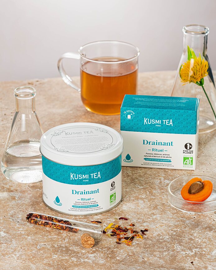 Organic Draining Ritual Τσάι βιολογικό, 100 g, σε κουτί