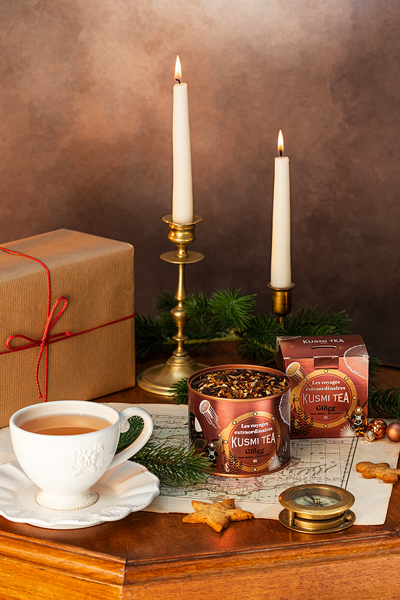 Organic Glögg Φυτικό Τσάι βιολογικό, με πορτοκάλι, χωρίς καφεΐνη, σε μουσελίνες φακελάκια, 20 τμχ