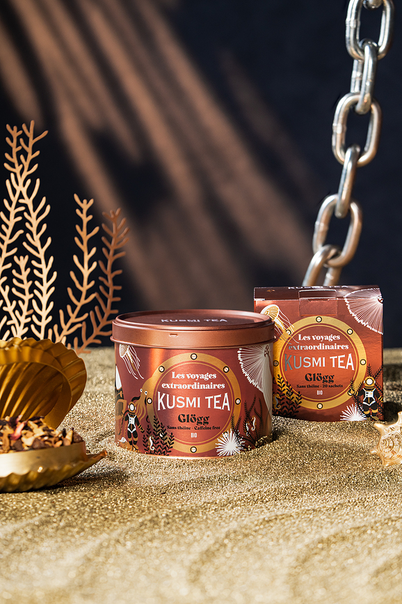 Organic Glögg Φυτικό Τσάι βιολογικό, με πορτοκάλι, χωρίς καφεΐνη, σε μουσελίνες φακελάκια, 20 τμχ