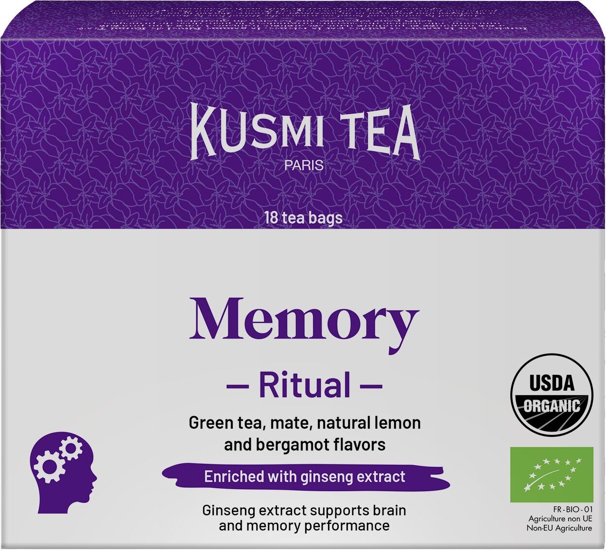 Organic Memory Ritual Bio-Grüntee in Musselin-Beuteln 18 St.