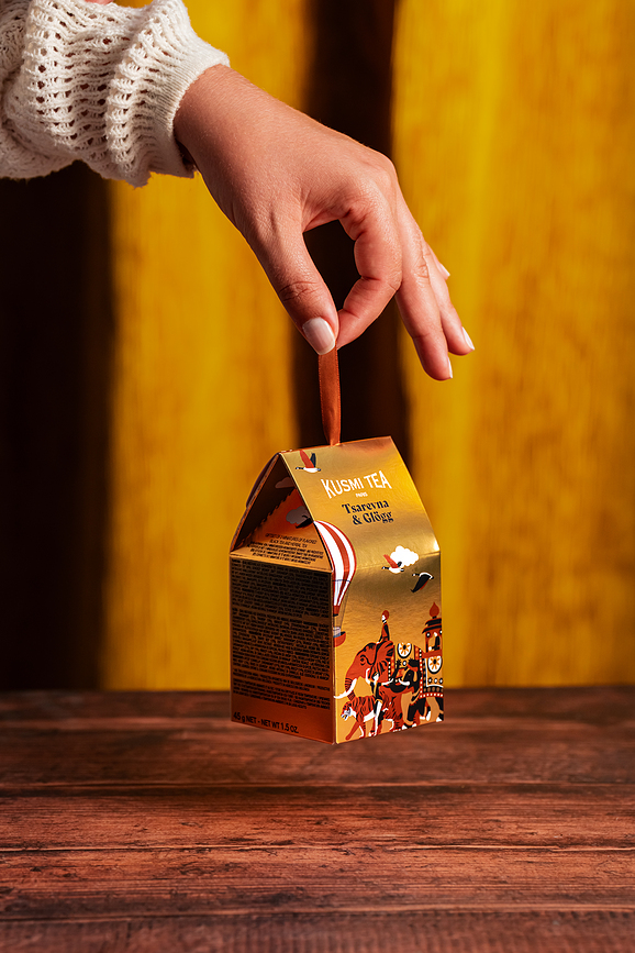 Organic Miniatures Set Čajeva Tsarevna & Glögg organski zlatni