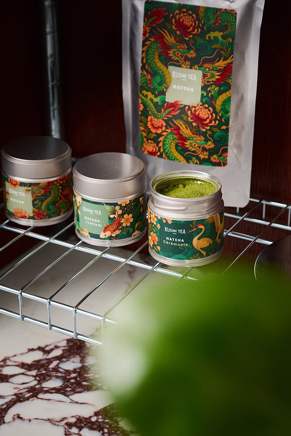 Organic Premium Matcha te 30 g i metal dåse