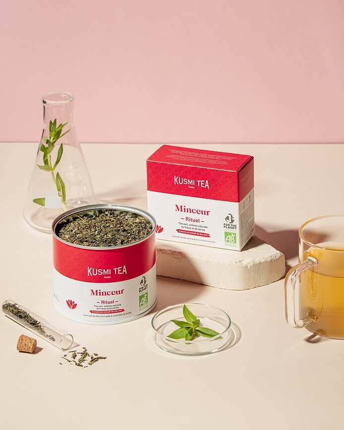 Organic Slim Ritual Πράσινο Τσάι, βιολογικό, αναπλήρωση, 100 g