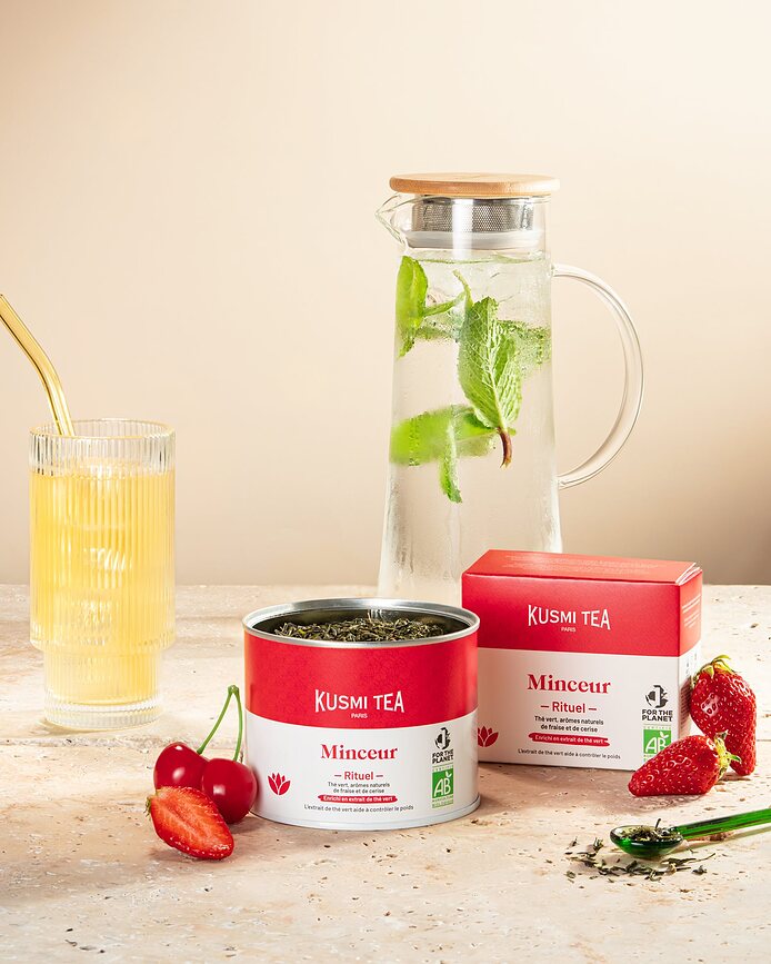 Organic Slim Ritual Πράσινο Τσάι, βιολογικό, αναπλήρωση, 100 g