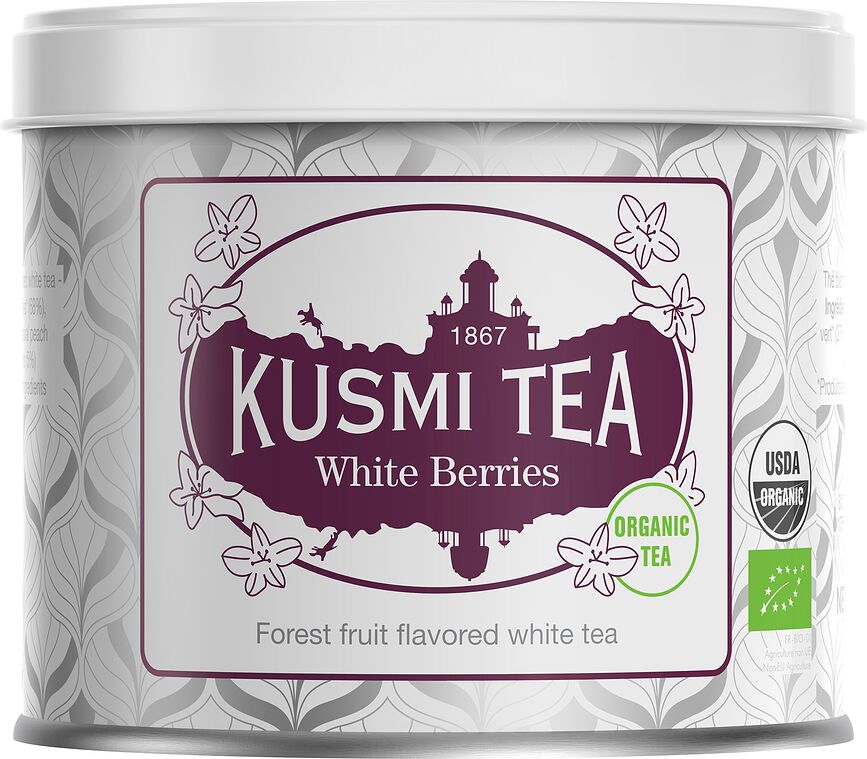 Organic White Berries Beli Čaj, bio, 90 g, v pločevinki