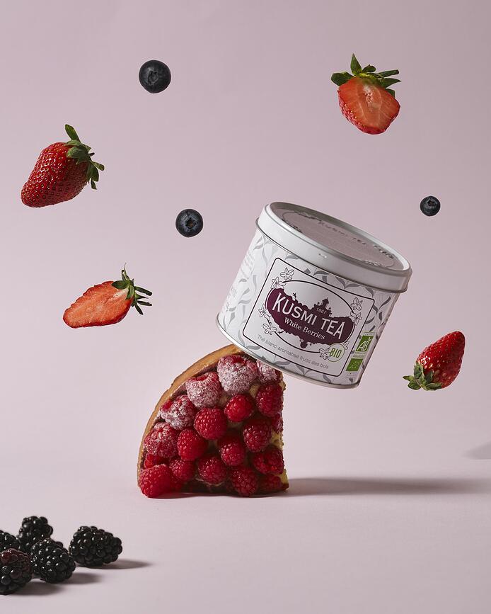 Organic White Berries Čaj bijeli organski u limenci 90 g